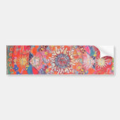 California Daze Mandala Bumpersticker (Voorkant)