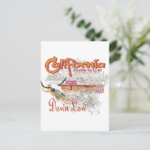 California Death Valley Briefkaart (Staand voorkant)