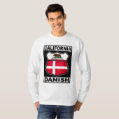 California, Deens Amerikaans T-shirt (Voorkant volledig)
