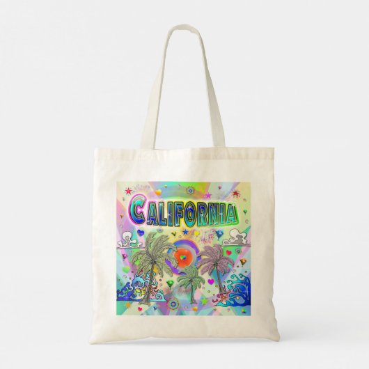 California Deep Dream Canvas tas (Achterkant)