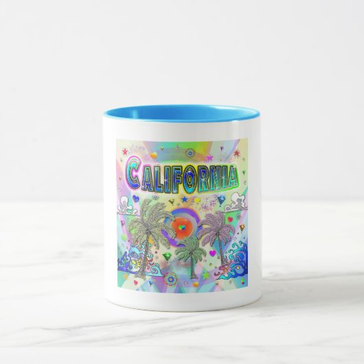 California Deep Dream Mok (Midden)