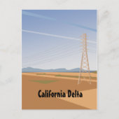 California Delta briefkaart (Voorkant)