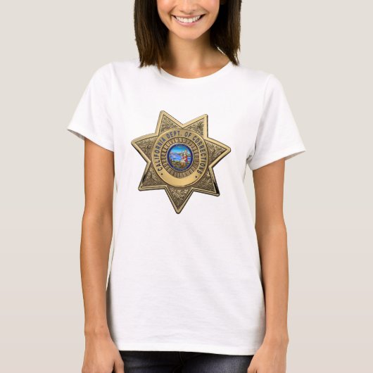 California Department of Corrections T-shirt (Voorkant)