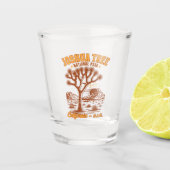 California Desert Icon – Joshua Tree Design Shot Glas (Voorkant)