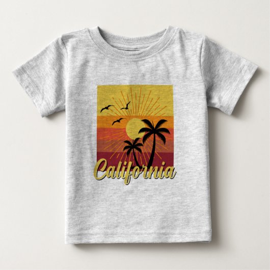 California Design - Baby Fine Jersey T-shirt (Voorkant)