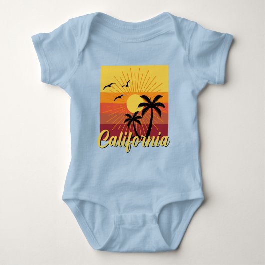 California Design - Baby Jersey Bodysuit (Voorkant)
