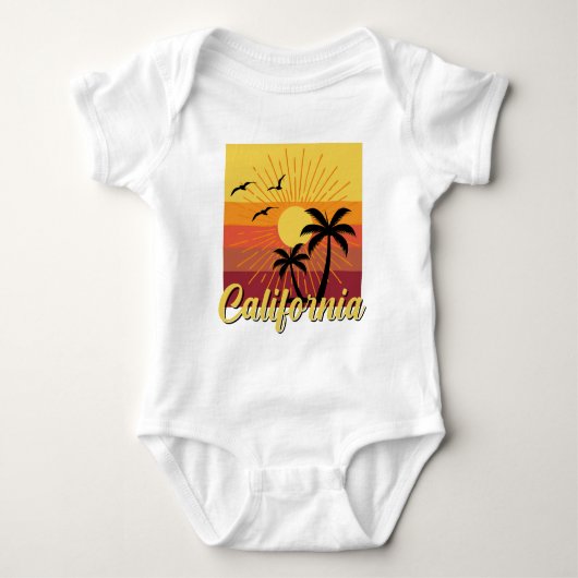 California Design - Baby Jersey Bodysuit (Voorkant)