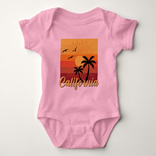 California Design - Baby Jersey Bodysuit (Voorkant)