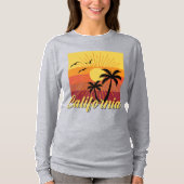 California Design - Basic T-shirt met lange mouwen (Voorkant)