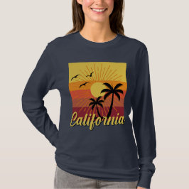California Design - Basic T-shirt met lange mouwen