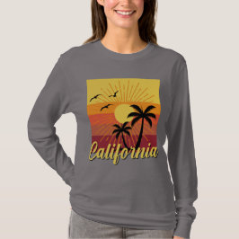California Design - Basic T-shirt met lange mouwen