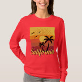 California Design - Basic T-shirt met lange mouwen (Voorkant)