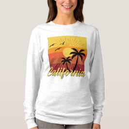 California Design - Basic T-shirt met lange mouwen