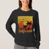 California Design - Basic T-shirt met lange mouwen (Voorkant)