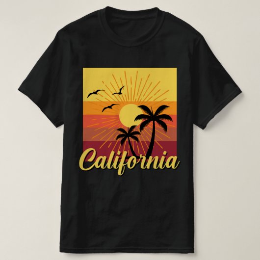 California Design - Mannen T-shirt (Design voorkant)