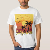 California Design - Mannen T-shirt (Voorkant)