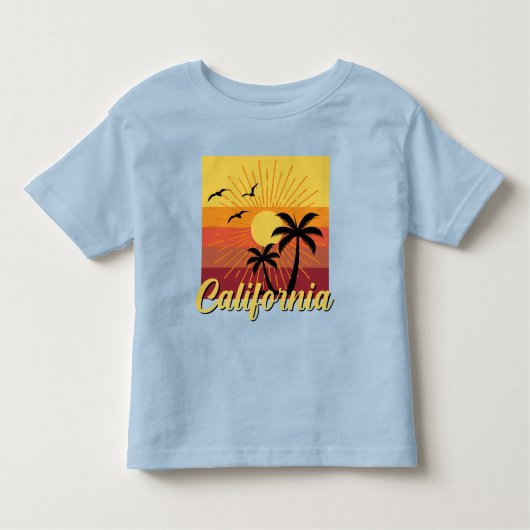 California Design - Peuter Fijne Jersey T-shirt (Voorkant)
