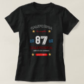 California Design T-shirt (Design voorkant)