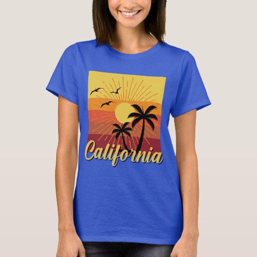 California Design - T-shirt voor dames (Voorkant)