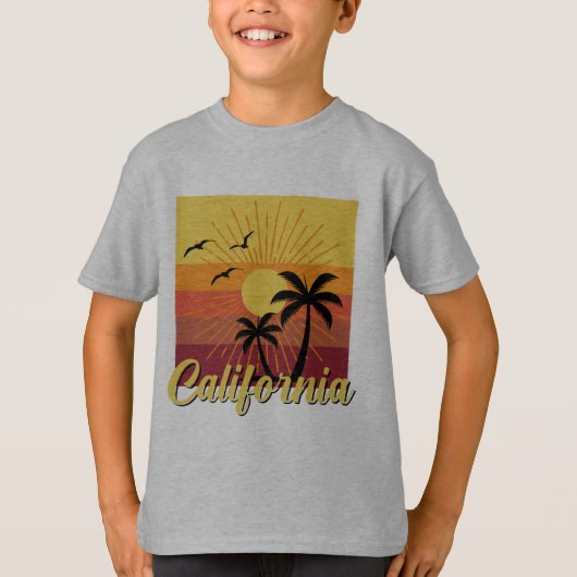California Design - T-shirt voor Kinderen (Voorkant)