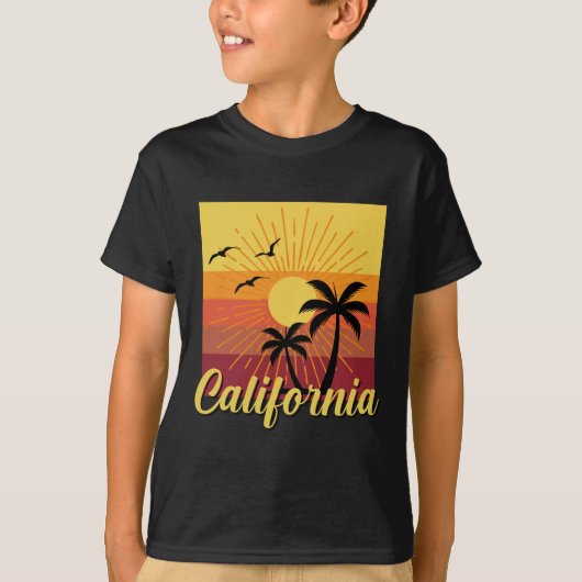 California Design - T-shirt voor Kinderen (Voorkant)