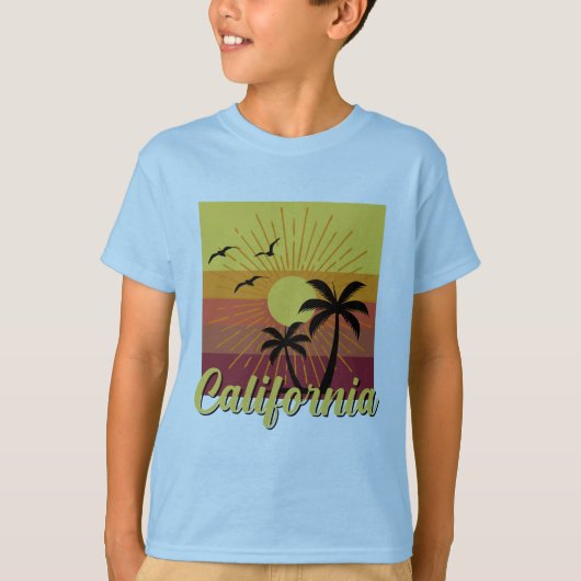 California Design - T-shirt voor Kinderen (Voorkant)