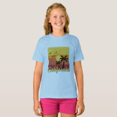 California Design - T-shirt voor meisjes (Voorkant volledig)