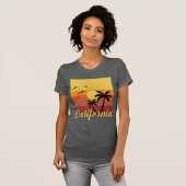 California Design - Vrouwen Bella+Canvas Slim Fit T-shirt (Voorkant volledig)