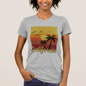 California Design - Vrouwen Bella+Canvas Slim Fit T-shirt (Voorkant)