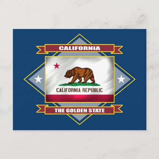 California Diamond Briefkaart (Voorkant)