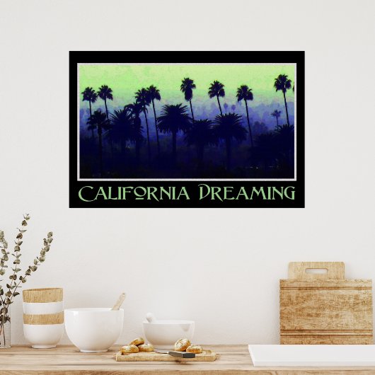California Dreaming 36 x 24 Poster (Keuken)