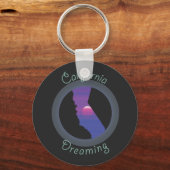 California Dreaming aangepaste sleutelhanger (Voorkant)