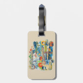 California Dreaming Bagagelabel (Achterkant verticaal)