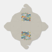 California Dreaming Bedankdoosjes (Uitgevouwen)