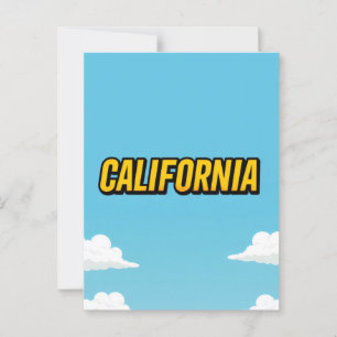 California Dreaming Briefkaart – Vintage Travel Vi