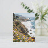 California Dreaming Briefkaart – Vintage Travel Vi (Staand voorkant)