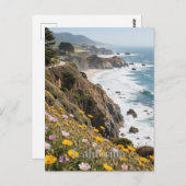 California Dreaming Briefkaart – Vintage Travel Vi (Voorkant / Achterkant)