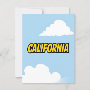 California Dreaming Briefkaart – Vintage Travel Vi