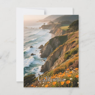 California Dreaming Briefkaart – Vintage Travel Vi