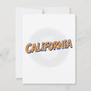 California Dreaming Briefkaart – Vintage Travel Vi