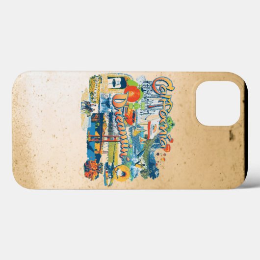 California Dreaming Case-Mate iPhone Case (Achterkant (horizontaal))