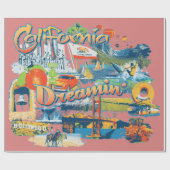 California Dreaming Gift Cadeaupapier (Vlak)