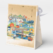 California Dreaming Gift Giving Bedankdoosjes (Achterkant)