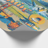 California Dreaming Gift Giving Cadeaupapier (Hoek)