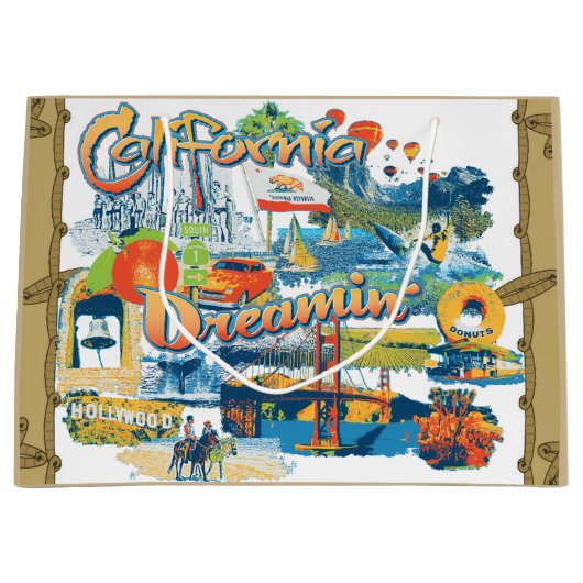 California Dreaming Groot Cadeauzakje (Voorkant)