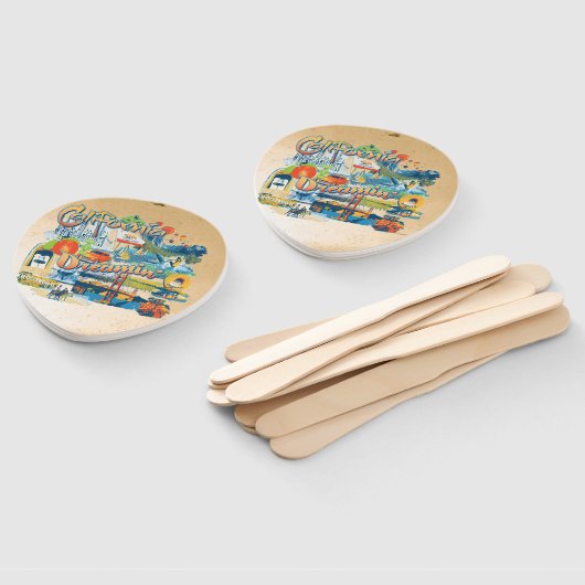 California Dreaming Handwaaier (Niet-gemonteerd)