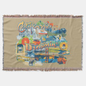 California Dreaming Home Decor Deken (Voorkant)
