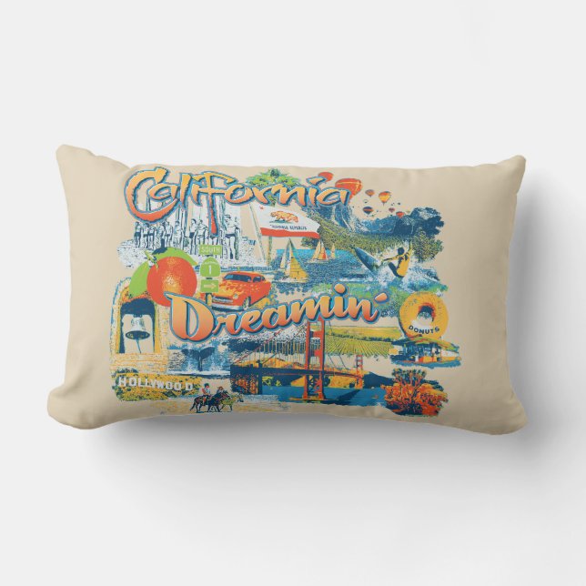 California Dreaming Home Decor Kussen (Voorkant)