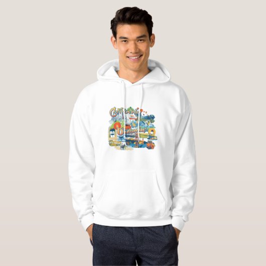 California Dreaming Hoodie (Voorkant volledig)