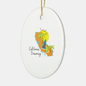 California Dreaming Keramisch Ornament (Links)